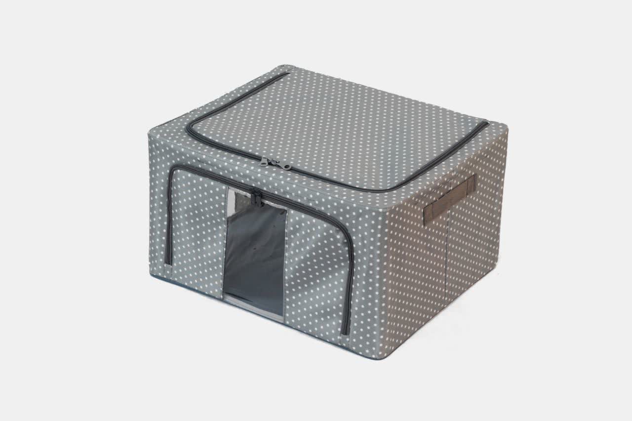 باکس زیپدار طوسی کیفیت عالی