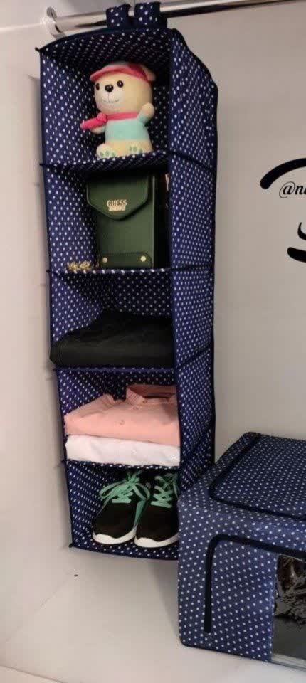 آویز طبقاتی ۵ طبقه خالدار