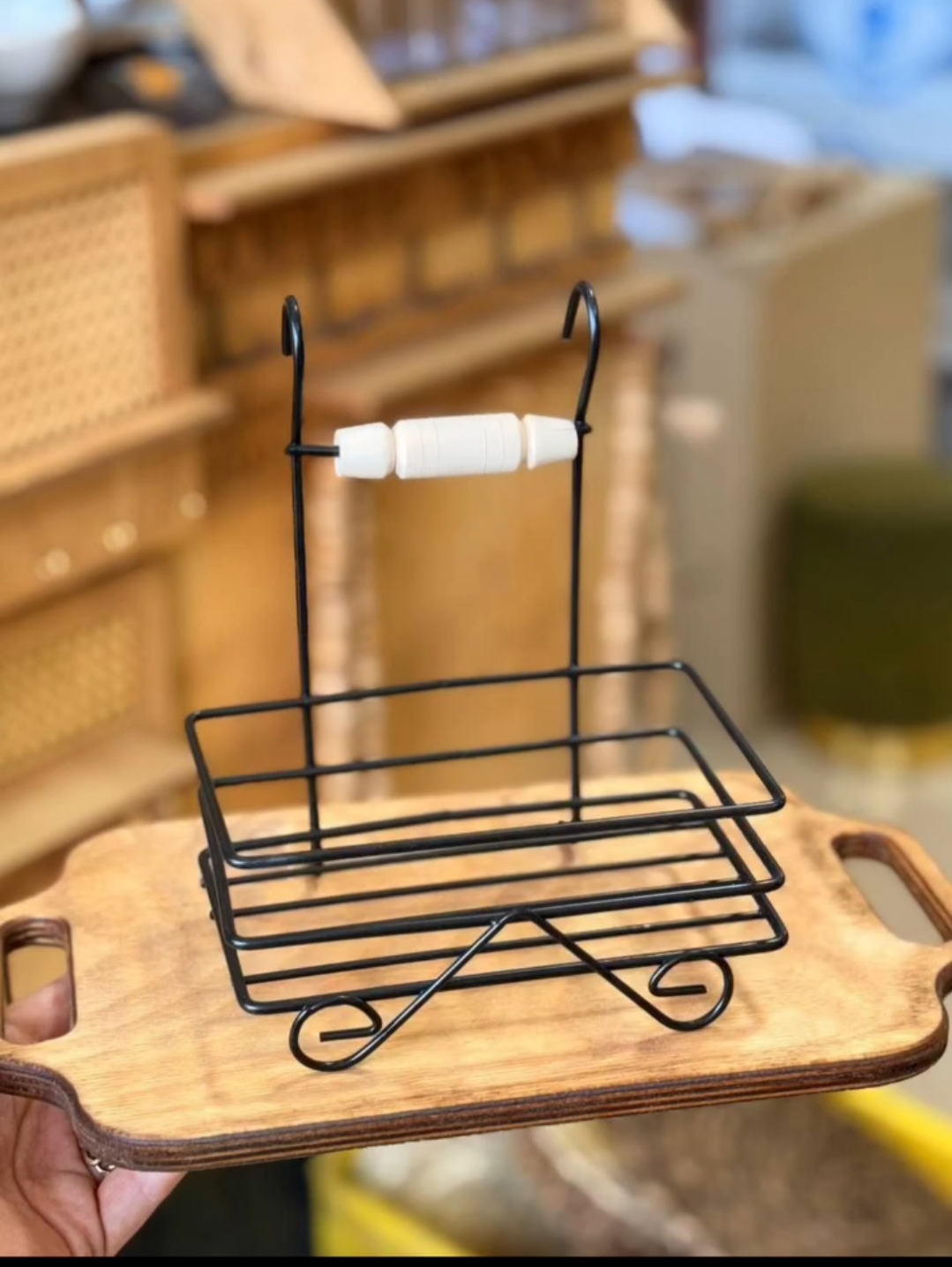 آویز جا اسکاجی فلزی