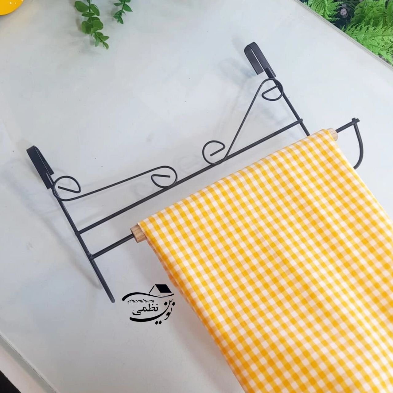 آویز حوله فلزی ۲