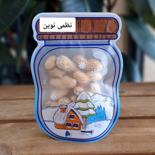 زیپ کیپ فانتزی طرح دونه برفی