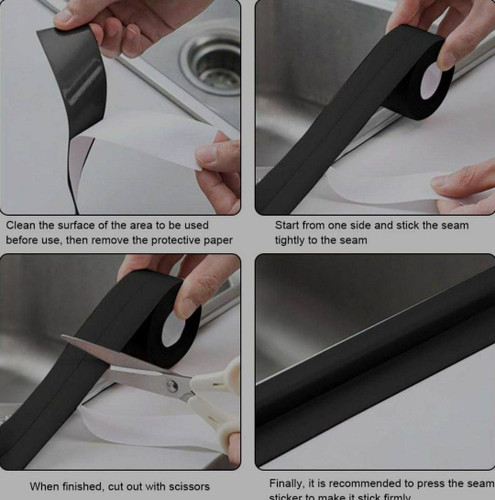 چسب دور گاز مشکی